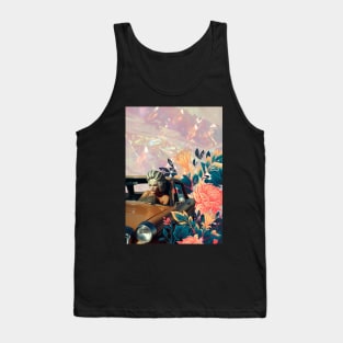 Drag Queen Race Surreal Collage Tank Top